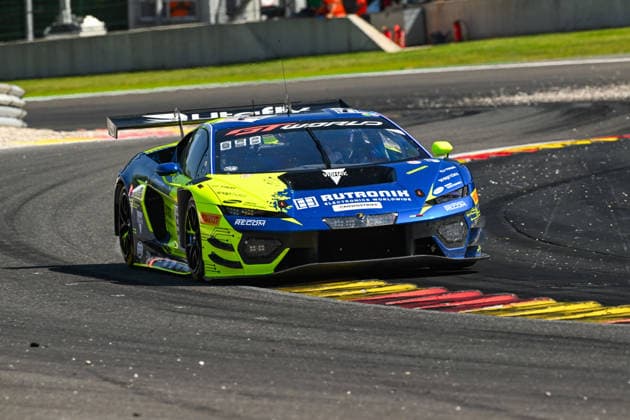 AUTOMOBILE : 24 Heures de SPA Francorchamps - 25 06 2026 96 Rutronik Racing (GER) Lamborghini Temerario GT3 (PRO) driven by Luca ENGSTLER (GER) Marco MAPELLI (ITA) Patric NIEDERHAUSER (SUI), during the CrowdStrike 24 Hours of SPA, 4th round of the GT World Challenge Europe Championship (SRO) on the Spa-Francorchamps circuit in Belgium The 25th June 2026. SPA-FRANCORCHAMPSBelgium  Copyright: xMPSxAGENCYx