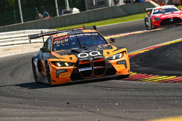 AUTOMOBILE : 24 Heures de SPA Francorchamps - 25 06 2026 42 Oman Racing by Century Motorsport (OMA) BMW M4 GT3 EVO (BRONZE) driven by Ahmad AL HARTHY (OMA) Javier SAGRERA (ESP) Calan WILLIAMS (AUS) Pedro EBRAHIM (BRA), during the CrowdStrike 24 Hours of SPA, 4th round of the GT World Challenge Europe Championship (SRO) on the SPA Francorchamps circuit in Belgium The 25th June 2026. SPA-FRANCORCHAMPSBelgium  Copyright: xMPSxAGENCYx
