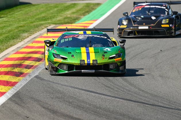 AUTOMOBILE : 24 Heures de SPA Francorchamps - 25 06 2026 70 AF Corse (ITA) Ferrari 296 GT3 EVO (PRO-AM) driven by Custodio TOLEDO (USA) Miguel MOLINA (ESP) Matthieu VAXIVIERE (FRA) Peter DEMPSEY (IRL), during the CrowdStrike 24 Hours of SPA, 4th round of the GT World Challenge Europe Championship (SRO) on the Spa-Francorchamps circuit in Belgium The 25th June 2026. SPA-FRANCORCHAMPSBelgium  Copyright: xMPSxAGENCYx
