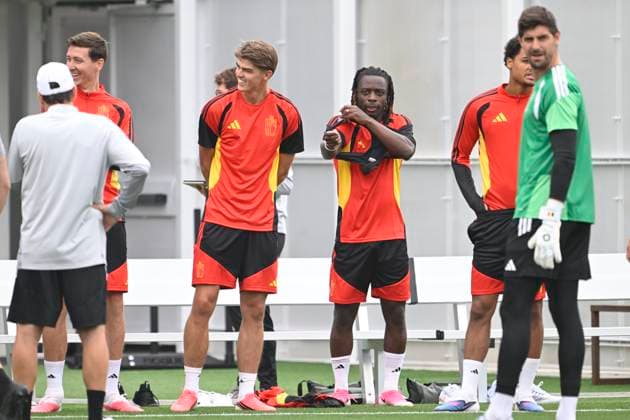 Football, 2026 FIFA World Cup, Belgium national team, training