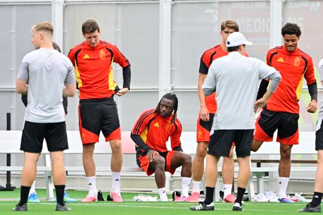 Belgian national football team - FIFA World Cup, WM, Weltmeisterschaft, Fussball 2026 - media activities 25 06 2026 RENTON, UNITED STATES OF AMERICA - JUNE 25 : Doku Jeremy forward of Belgium pictured during a training session of the Belgian national football team during the FIFA World Cup 2026 on June 25, 2026 in Renton, United States of America, 25 06 2026 Renton United States of America  Copyright: xJanxDexMeuleneirx
