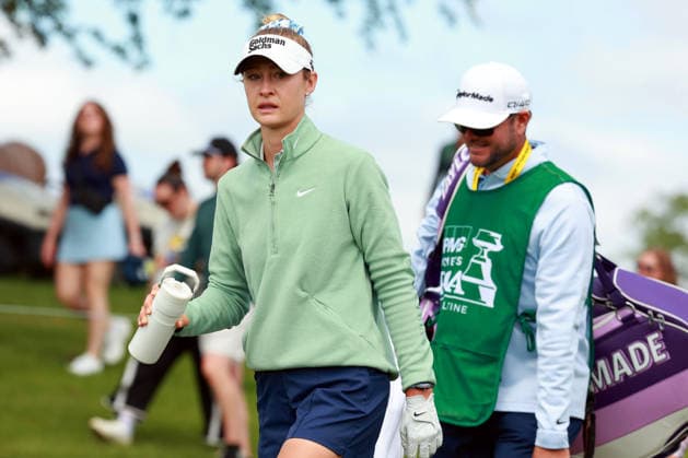 KPMG Women™s PGA, Golf Herren Championship 2026 CHASKA, MINNESOTA - JUNE 25: Nelly Korda of Florida walks from the 12th tee during the first round of the KPMG Women™s PGA Championship 2026 at Hazeltine National Golf Club in Chaska, Minnesota, USA Thursday, June 25, 2026. Chaska Minnesota United States  Copyright: xAmyxLemusx originalFilename:lemus-kpmgwome260625_npDby.jpg