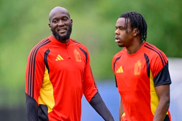 Belgian national football team - FIFA World Cup, WM, Weltmeisterschaft, Fussball 2026 - media activities 25 06 2026 RENTON, UNITED STATES OF AMERICA - JUNE 25 : Lukaku Romelu forward of Belgium pictured during a training session of the Belgian national football team during the FIFA World Cup 2026 on June 25, 2026 in Renton, United States of America, 25 06 2026 Renton United States of America  Copyright: xJanxDexMeuleneirx