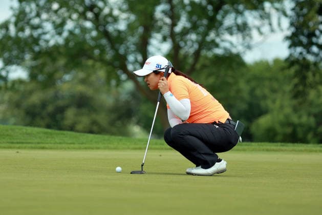 KPMG Women™s PGA, Golf Herren Championship 2026 CHASKA, MINNESOTA - JUNE 25: Sei Young Kim of the Republic of Korea lines up her putt on the 11th green during the first round of the KPMG Women™s PGA Championship 2026 at Hazeltine National Golf Club in Chaska, Minnesota, USA Thursday, June 25, 2026. Chaska Minnesota United States  Copyright: xAmyxLemusx originalFilename:lemus-kpmgwome260625_npuvf.jpg