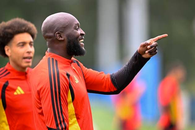 Belgian national football team - FIFA World Cup, WM, Weltmeisterschaft, Fussball 2026 - media activities 25 06 2026 RENTON, UNITED STATES OF AMERICA - JUNE 25 : Lukaku Romelu forward of Belgium pictured during a training session of the Belgian national football team during the FIFA World Cup 2026 on June 25, 2026 in Renton, United States of America, 25 06 2026 Renton United States of America  Copyright: xNicoxVereeckenx