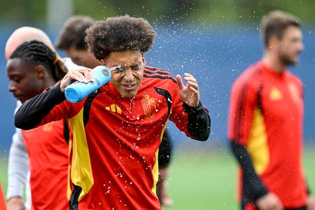 Belgian national football team - FIFA World Cup, WM, Weltmeisterschaft, Fussball 2026 - media activities 25 06 2026 RENTON, UNITED STATES OF AMERICA - JUNE 25 : Witsel Axel midfielder of Belgium pictured during a training session of the Belgian national football team during the FIFA World Cup 2026 on June 25, 2026 in Renton, United States of America, 25 06 2026 Renton United States of America  Copyright: xNicoxVereeckenx