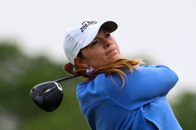 June 25, 2026, Chaska, Minnesota, United States: KATE SMITH-STROH watches her shot at hole three. This is the first day of the 2026 KPMG WomenÃ¢â‚¬â ¢s PGA, Golf Herren Championship at Hazeltine National Golf Course in Chaska Minnesota. 2026 KPMG WomenÃ¢â‚¬â ¢S PGA Championship - Day 1  - ZUMAt166 20260625_zsp_t166_012 Copyright: xMichaelxTurnerx
