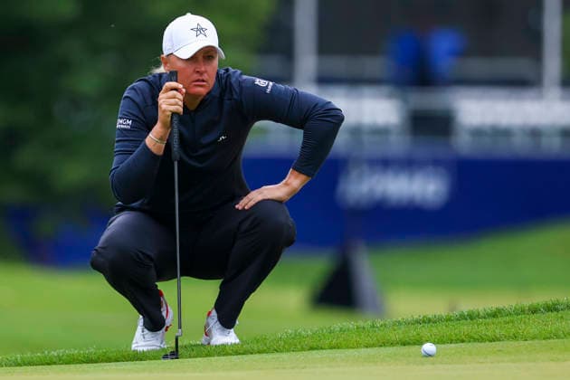 June 25, 2026, Chaska, Minnesota, United States: ANNA NORDQVIST prepares to putt. This is the first day of the 2026 KPMG WomenÃ¢â‚¬â ¢s PGA, Golf Herren Championship at Hazeltine National Golf Course in Chaska Minnesota. 2026 KPMG WomenÃ¢â‚¬â ¢S PGA Championship - Day 1  - ZUMAt166 20260625_zsp_t166_023 Copyright: xMichaelxTurnerx