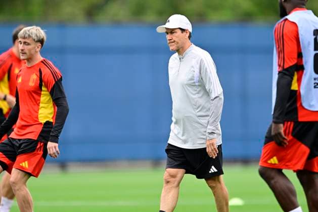 Belgian national football team - FIFA World Cup, WM, Weltmeisterschaft, Fussball 2026 - media activities 25 06 2026 RENTON, UNITED STATES OF AMERICA - JUNE 25 : Garcia Rudi head coach of Belgium pictured during a training session of the Belgian national football team during the FIFA World Cup 2026 on June 25, 2026 in Renton, United States of America, 25 06 2026 Renton United States of America  Copyright: xJanxDexMeuleneirx