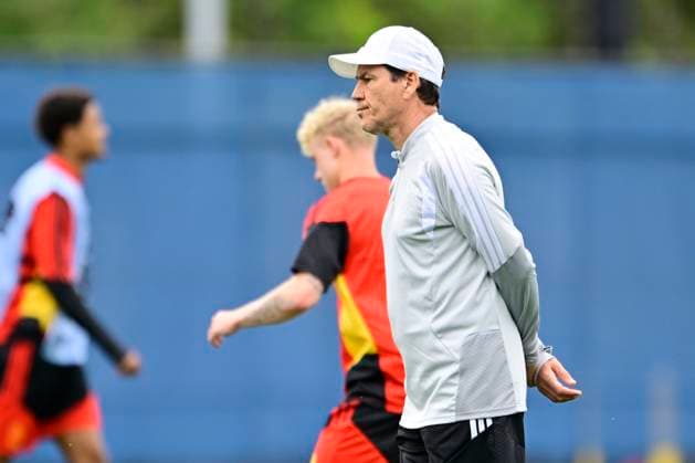 Belgian national football team - FIFA World Cup, WM, Weltmeisterschaft, Fussball 2026 - media activities 25 06 2026 RENTON, UNITED STATES OF AMERICA - JUNE 25 : Garcia Rudi head coach of Belgium pictured during a training session of the Belgian national football team during the FIFA World Cup 2026 on June 25, 2026 in Renton, United States of America, 25 06 2026 Renton United States of America  Copyright: xJanxDexMeuleneirx