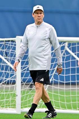 Belgian national football team - FIFA World Cup, WM, Weltmeisterschaft, Fussball 2026 - media activities 25 06 2026 RENTON, UNITED STATES OF AMERICA - JUNE 25 : Garcia Rudi head coach of Belgium pictured during a training session of the Belgian national football team during the FIFA World Cup 2026 on June 25, 2026 in Renton, United States of America, 25 06 2026 Renton United States of America  Copyright: xJanxDexMeuleneirx