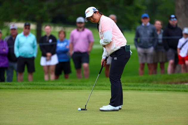 June 25, 2026, Chaska, Minnesota, United States: SEI YOUNG KIM prepares to putt at hole four. This is the first day of the 2026 KPMG WomenÃ¢â‚¬â ¢s PGA, Golf Herren Championship at Hazeltine National Golf Course in Chaska Minnesota. 2026 KPMG WomenÃ¢â‚¬â ¢S PGA Championship - Day 1  - ZUMAt166 20260625_zsp_t166_063 Copyright: xMichaelxTurnerx