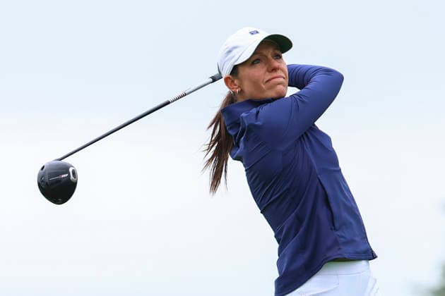 June 25, 2026, Chaska, Minnesota, United States: JOANNA COE looks on at hole three. This is the first day of the 2026 KPMG WomenÃ¢â‚¬â ¢s PGA, Golf Herren Championship at Hazeltine National Golf Course in Chaska Minnesota. 2026 KPMG WomenÃ¢â‚¬â ¢S PGA Championship - Day 1  - ZUMAt166 20260625_zsp_t166_103 Copyright: xMichaelxTurnerx