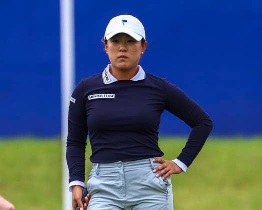 June 25, 2026, Chaska, Minnesota, United States: JIWON JEON looks on from the green at hole one. This is the first day of the 2026 KPMG WomenÃ¢â‚¬â ¢s PGA, Golf Herren Championship at Hazeltine National Golf Course in Chaska Minnesota. Chaska United States - ZUMAt166 20260625_zsp_t166_072 Copyright: xMichaelxTurnerx