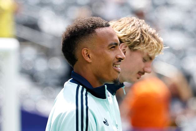 25.06.2026, Fussball, Herren, FIFA Weltmeisterschaft 2026, Vorrunde, Gruppe E, New York, Ecuador - Deutschland, Jamie Leweling (Deutschland) New York MetLife Stadium New York Vereinigte Staaten von Amerika (US) *** June 25, 2026, Soccer, Men s, 2026 FIFA World Cup, Group Stage, Group E, New York, Ecuador vs. Germany, Jamie Leweling (Germany) at MetLife Stadium, New York, United States of America (US) Copyright: xSebastianxBachx