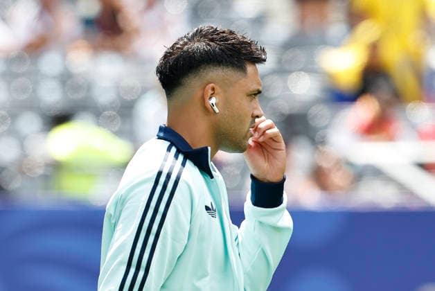 25.06.2026, Fussball, Herren, FIFA Weltmeisterschaft 2026, Vorrunde, Gruppe E, New York, Ecuador - Deutschland, Nadiem Amiri (Deutschland) New York MetLife Stadium New York Vereinigte Staaten von Amerika (US) *** June 25, 2026, Soccer, Men s, 2026 FIFA World Cup, Group Stage, Group E, New York, Ecuador vs. Germany, Nadiem Amiri (Germany) at MetLife Stadium in New York, New York, United States of America (US) Copyright: xSebastianxBachx