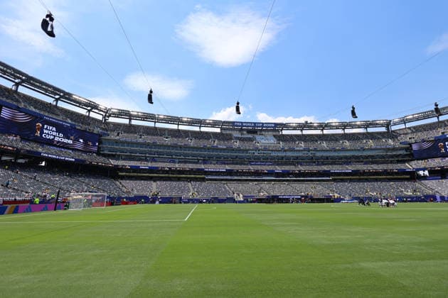 25.06.2026, Fussball, Herren, FIFA Weltmeisterschaft 2026, Vorrunde, Gruppe E, New York, Ecuador - Deutschland, Das MetLife Stadium vor Anpfiff New York MetLife Stadium New York Vereinigte Staaten von Amerika (US) *** June 25, 2026, Soccer, Men s, 2026 FIFA World Cup, Group Stage, Group E, New York, Ecuador vs. Germany, MetLife Stadium before kickoff, New York, MetLife Stadium, New York, United States of America, US Copyright: xSebastianxBachx