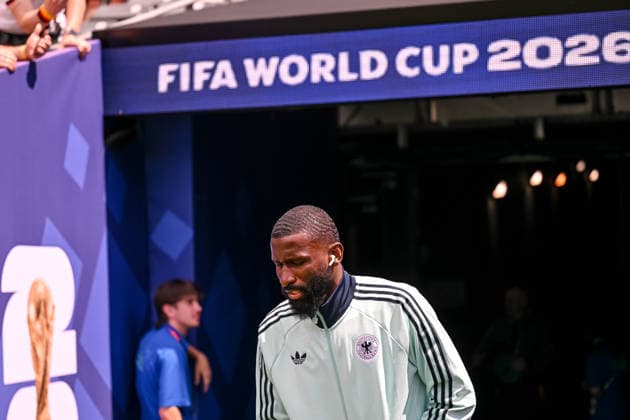 Antonio Rudiger (Germany) Looks on during the FIFA World Cup, WM, Weltmeisterschaft, Fussball 2026 Group I match between Norway and Senegal at New York New Jersey Stadium on June 22, 2026 in East Rutherford, United States. (Photo by Harry Langer DeFodi Images) - *** Antonio Rüdiger of Germany watches the FIFA World Cup 2026 Group I match between Norway and Senegal at New York New Jersey Stadium on June 22, 2026, in East Rutherford, United States. Photo by Harry Langer, DeFodi Images