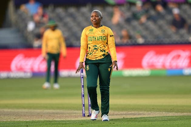 South Africa Women v Netherlands Women, ICC Women s T20 World Cup Nonkululeko Mlaba of South Africa during the ICC Women s T20 World Cup match between South Africa Women and Netherlands Women at the Seat Unique Stadium, Bristol, UK on 25 June 2026. Bristol Seat Unique Stadium Gloucestershire UK Editorial use only , Copyright: xGrahamxHuntx PSI-24401-0094