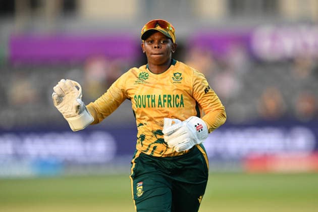 South Africa Women v Netherlands Women, ICC Women s T20 World Cup Sinalo Jafta of South Africa during the ICC Women s T20 World Cup match between South Africa Women and Netherlands Women at the Seat Unique Stadium, Bristol, UK on 25 June 2026. Bristol Seat Unique Stadium Gloucestershire UK Editorial use only , Copyright: xGrahamxHuntx PSI-24401-0101