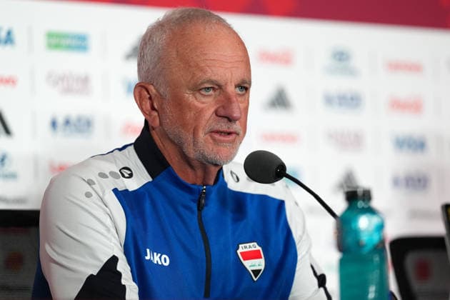 press conference, PK, Pressekonferenz ahead of Senegal v Iraq- 2026 FIFA World Cup, WM, Weltmeisterschaft, Fussball TORONTO, CANADA - JUNE 25 : Head Coach of Iraq Graham Arnold attends a press conference one day ahead of their Group I match against Senegal at the 2026 FIFA World Cup in Toronto, Ontario, Canada on June 25, 2026. Mert Alper Dervis Anadolu Toronto Canada. Editorial use only. Please get in touch for any other usage.  Copyright: x2026xAnadoluxMertxAlperxDervisx