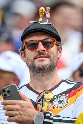 Germany Supporter during the FIFA World Cup, WM, Weltmeisterschaft, Fussball 2026 Group E match between Ecuador and Germany at New York New Jersey Stadium on June 25, 2026 in East Rutherford, United States. (Photo by Harry Langer DeFodi Images) - *** German fans during the 2026 FIFA World Cup Group E match between Ecuador and Germany at New York New Jersey Stadium on June 25, 2026, in East Rutherford, United States. Photo by Harry Langer, DeFodi Images