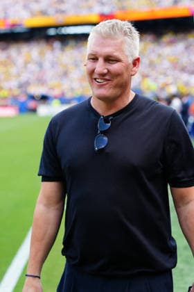 Ex-Nationalspieler und Analyst Bastian Schweinsteiger - New York 25.06.2026: Deutschland vs. Ecuador, MetLife Stadium, World Cup 26 Gruppe E, 3. Spieltag *** Former national team player and analyst Bastian Schweinsteiger, New York, June 25, 2026: Germany vs. Ecuador, MetLife Stadium, World Cup 26, Group E, Matchday 3