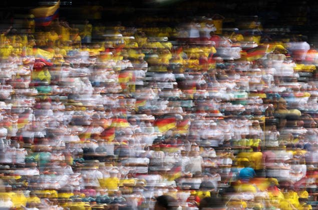 (260626) -- NEW JERSEY, June 26, 2026 -- Fans are seen before the group E match between Ecuador and Germany at the 2026 FIFA World Cup, WM, Weltmeisterschaft, Fussball at New York New Jersey Stadium in New Jersey, the United States, June 25, 2026. ) (SP)U.S.-NEW JERSEY-FOOTBALL-FIFA WORLD CUP-GROUP E-ECU VS GER CaoxCan 