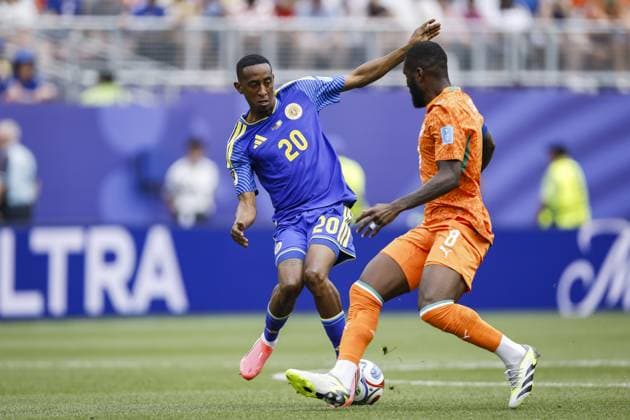 PHILADELPHIA - (lr) during the FIFA 2026 World Cup Group E match between Curacao and Ivory Coast at Philadelphia Stadium on June 25, 2026 in Philadelphia, United States. MAURICE VAN STEEN ANP FIFA World Cup, WM, Weltmeisterschaft, Fussball 2026 - Group E 2026 xVIxANPxSportx xxANPxIVx 561973225 originalFilename: 561973225.jpg