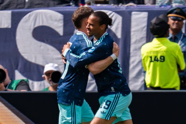 FIFA Fussball Weltmeisterschaft 2026, Gruppe E, Spiel 3, Ecuador vs Deutschand, 25.06.2026, Metlife-Stadion in New Jersey Tor zum 0:1 durch Leroy Sane (Deutschland) *** 2026 FIFA World Cup, Group E, Match 3, Ecuador vs. Germany, June 25, 2026, MetLife Stadium in New Jersey. Goal to make it 0–1 by Leroy Sané (Germany) Copyright: xBahhoxKarax