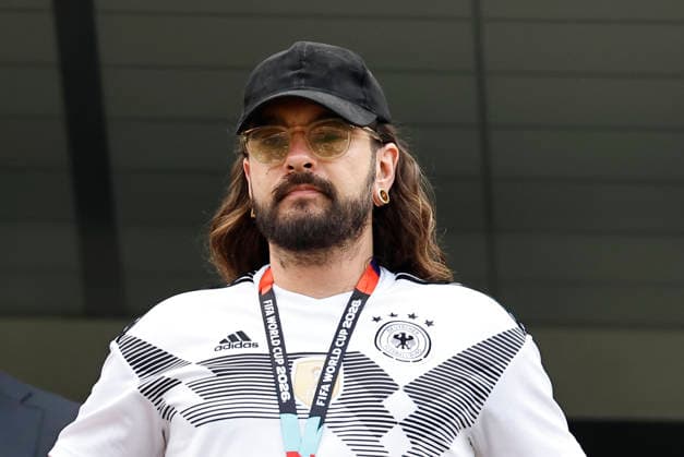 25.06.2026, Fussball, Herren, FIFA Weltmeisterschaft 2026, Vorrunde, Gruppe E, New York, Ecuador - Deutschland, Der Mann von Heidi Klum: Tom Kaulitz New York MetLife Stadium New York Vereinigte Staaten von Amerika (US) *** June 25, 2026, Soccer, Men s, 2026 FIFA World Cup, Group Stage, Group E, New York, Ecuador vs. Germany, Heidi Klum s husband Tom Kaulitz, MetLife Stadium, New York, United States of America, US Copyright: xSebastianxBachx