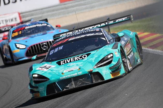 RECORD DATE NOT STATED 44 Tommy Pintos (ESP) Jayden Kelly (ESP) Josh Rattican GBR) Zac Meakin (GBR), McLaren 720S GT3 Evo, Team: Greystone GT (GBR) BEL, Motorsport, CrowdStrike 24H Of Spa, Spa-Francorchamps, Circuit Spa-Francorchamps, Belgien, Training, Donnerstag, 25.06.2026 BEL, Motorsport, CrowdStrike 24H Of Spa, Spa-Francorchamps, Circuit Spa-Francorchamps, Belgien, Training, Donnerstag, 25.06.2026 Spa-Francorchamps *** 44 Tommy Pintos (ESP), Jayden Kelly (ESP), Josh Rattican (GBR), Zac Meakin (GBR), McLaren 720S GT3 Evo, Team Greystone GT (GBR BEL), Motorsports, CrowdStrike 24H of Spa, Spa-Francorchamps, Circuit Spa Francorchamps, Belgium, Practice, Thursday, June 25, 2026 BEL, Motorsports, CrowdStrike 24H of Spa, Spa Francorchamps, Spa-Francorchamps Circuit, Belgium, Practice, Thursday, June 25, 2026, Spa-Francorchamps Copyright: xEibner-Pressefoto JuergenxAugstx EP_JAT