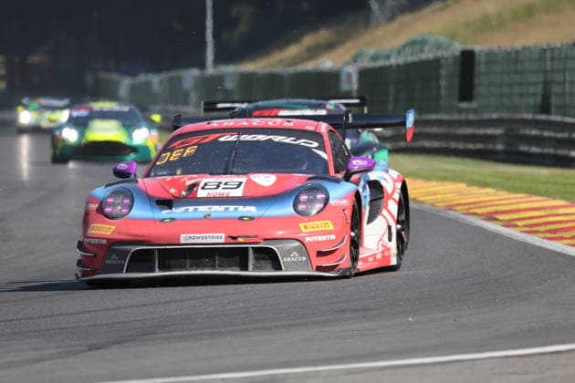 RECORD DATE NOT STATED 89 Alex Fontana (CHE) Bashar Mardini (UAE) Patrick olv (GER) Axcil Jeffries (ZAF), Porsche 911 GT3 R Evo, Team: Lionspeed GP (GER) BEL, Motorsport, CrowdStrike 24H Of Spa, Spa-Francorchamps, Circuit Spa-Francorchamps, Belgien, Training, Donnerstag, 25.06.2026 BEL, Motorsport, CrowdStrike 24H Of Spa, Spa-Francorchamps, Circuit Spa-Francorchamps, Belgien, Training, Donnerstag, 25.06.2026 Spa-Francorchamps *** 89 Alex Fontana (CHE) Bashar Mardini (UAE) Patrick Olv (GER) Axcil Jeffries (ZAF), Porsche 911 GT3 R Evo, Team Lionspeed GP (GER BEL), Motorsports, CrowdStrike 24H of Spa, Spa-Francorchamps, Circuit Spa Francorchamps, Belgium, Practice, Thursday, June 25, 2026 BEL, Motorsports, CrowdStrike 24H of Spa, Spa Francorchamps, Spa-Francorchamps Circuit, Belgium, Practice, Thursday, June 25, 2026, Spa-Francorchamps Copyright: xEibner-Pressefoto JuergenxAugstx EP_JAT