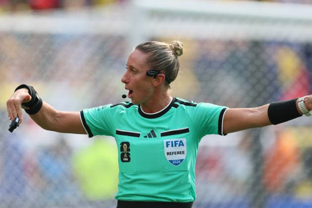 Ecuador v Germany: Group E - FIFA World Cup, WM, Weltmeisterschaft, Fussball 2026 Referee Tori Penso in action during the FIFA World Cup 2026 Group E match between Ecuador and Germany at New York New Jersey Stadium on June 25, 2026 in East Rutherford, United States. East Rutherford New York New Jersey Stadium NJ United States Copyright: xAllstarxPicturexLibraryxLtdx