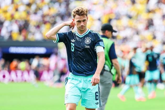 RECORD DATE NOT STATED FIFA World Cup, WM, Weltmeisterschaft, Fussball 2026 - Group E - Ecuador v Germany Joshua Kimmich player of Germany during the match between Ecuador and Germany in the third round of Group E of the 2026 FIFA World Cup group stage at New York New Jersey Stadium, in East Rutherford, United States, on Thursday, June 25, 2026.(Foto: William Volcov Brazil Photo Press IMAGO) Sports East Rutherford NJ United States of America Copyright: xWILLIAMxVOLCOVx