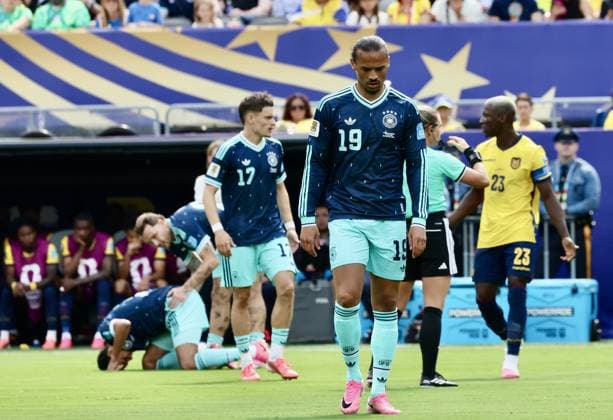 RECORD DATE NOT STATED Germany vs Ecuador FIFA World Cup, WM, Weltmeisterschaft, Fussball 2026. (SPO) Germany vs Ecuador FIFA World Cup 2026. June 25, 2026, New Jersey, USA: Sane 19 of Ecuador during soccer match between Germany and Ecuador in group E during FIFA World Cup 2026 at MetLife stadium in New Jersey. Credit: Niyi Fote Thenews2(Foto: Niyi Fote Thenews2 imago images) SPO  Copyright: xNiyixFotex
