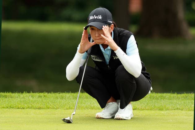 KPMG Women™s PGA, Golf Herren Championship 2026 CHASKA, MINNESOTA - JUNE 25: Chella Choi of the Republic of Korea lines up her putt on the 12th green during the first round of the KPMG Women™s PGA Championship 2026 at Hazeltine National Golf Club in Chaska, Minnesota, USA Thursday, June 25, 2026. Chaska Minnesota United States  Copyright: xAmyxLemusx originalFilename:lemus-kpmgwome260625_npVlR.jpg