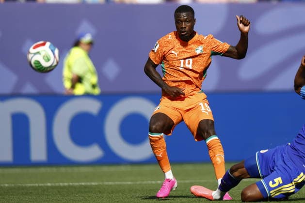 FIFA World Cup, WM, Weltmeisterschaft, Fussball 2026 - Group E - Curacao vs Ivory Coast Nicolas Pepe of Ivory Coast scores the 0-2 goal during the FIFA World Cup 2026 group stage match Curacao against Ivory Coast, in Philadelphia, Pennsylvania, USA, 25 June 2026. PHILADELPHIA United States  Copyright: xWILLxOLIVERx