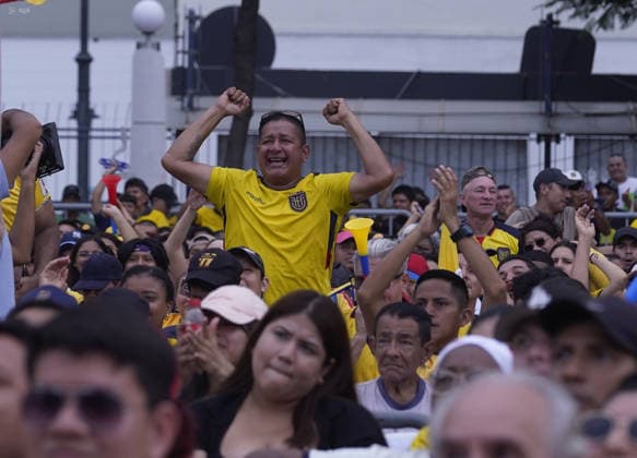 Football, 2026 FIFA World Cup, Ecuador v Germany, public viewing in Guayaquil