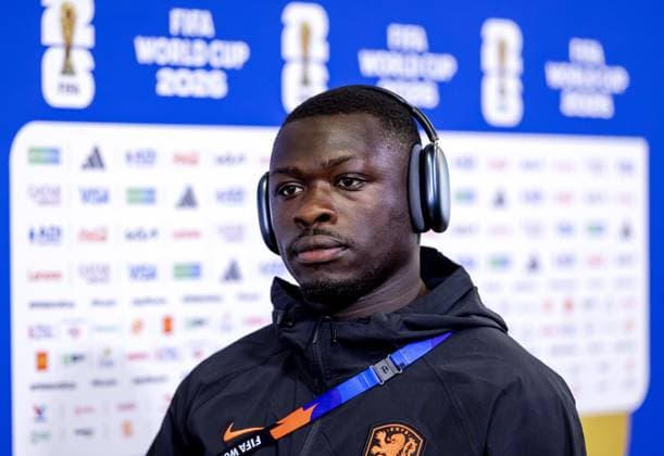 KANSAS - Brian Brobbey of the Netherlands arrives at the stadium ahead of the FIFA 2026 World Cup Group F match between Tunisia and the Netherlands at Kansas City Stadium on June 25, 2026, in Kansas, United States. ROBIN VAN LONKHUIJSEN ANP FIFA World Cup, WM, Weltmeisterschaft, Fussball 2026 group stage 2026 xVIxANPxSportx xxANPxIVx 561980449 originalFilename: 561980449.jpg