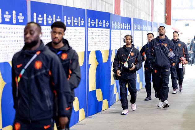 KANSAS - (lr) during the FIFA 2026 World Cup Group F match between Tunisia and the Netherlands at Kansas City Stadium on June 26, 2026 in Kansas, United States. KOEN VAN WEEL ANP FIFA World Cup, WM, Weltmeisterschaft, Fussball 2026 group stage 2026 xVIxANPxSportx xxANPxIVx 561980505 originalFilename: 561980505.jpg