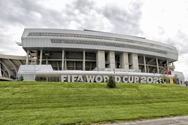 KANSAS CITY, 25-06-2026, Kansas City Stadium, World Cup 2026 Match between Tunesia and The Netherlands. Picture Shows stadium front side Tunesia - Netherlands (World Cup 2026)  x204645607x Copyright: