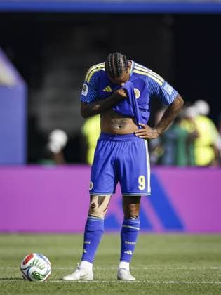 PHILADELPHIA - Juergen Locadia of Curacao reacts after the 0-2 defeat during the 2026 FIFA World Cup, WM, Weltmeisterschaft, Fussball Group E match between Curacao and Ivory Coast at Philadelphia Stadium on June 25, 2026, in Philadelphia, United States. MAURICE VAN STEEN ANP FIFA World Cup 2026 - Group E 2026 xVIxANPxSportx xxANPxIVx 561980878 originalFilename: 561980878.jpg