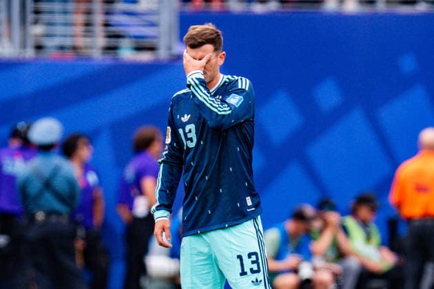 FIFA Fussball Weltmeisterschaft 2026, Gruppe E, Spiel 3, Ecuador vs Deutschand, 25.06.2026, Metlife-Stadion in New Jersey Tor zum 2:1 durch Gonzalo Plata Pascal Gross (Deutschland) *** 2026 FIFA World Cup, Group E, Match 3, Ecuador vs. Germany, June 25, 2026, MetLife Stadium in New Jersey. Goal to make it 2–1 by Gonzalo Plata and Pascal Gross (Germany) Copyright: xBahhoxKarax