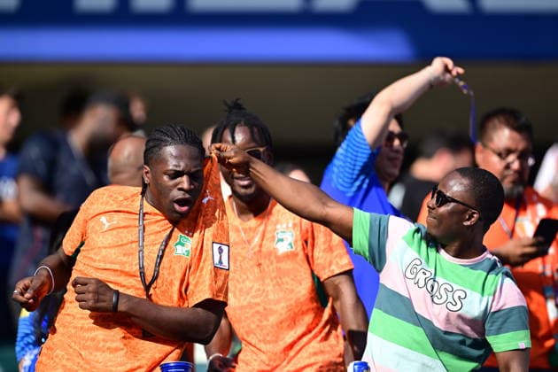 Curacao v Ivory Coast - FIFA World Cup, WM, Weltmeisterschaft, Fussball 2026 - Group E PHILADELPHIA, USA - JUNE 25: Fans of Ivory Coast celebrate after the 2026 FIFA World Cup First Stage Group E match between Curacao and Ivory Coast at Lincoln Financial Field (Philadelphia Stadium) in Philadelphia, Pennsylvania, United States on June 25, 2026. Abdulhamid Hosbas Anadolu Pennsylvania United States. Editorial use only. Please get in touch for any other usage.  Copyright: x2026xAnadoluxAbdulhamidxHosbasx