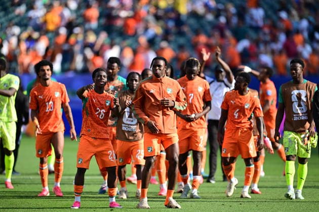 Curacao v Ivory Coast - FIFA World Cup, WM, Weltmeisterschaft, Fussball 2026 - Group E PHILADELPHIA, USA - JUNE 25: Players of Ivory Coast celebrate after the 2026 FIFA World Cup First Stage Group E match between Curacao and Ivory Coast at Lincoln Financial Field (Philadelphia Stadium) in Philadelphia, Pennsylvania, United States on June 25, 2026. Abdulhamid Hosbas Anadolu Pennsylvania United States. Editorial use only. Please get in touch for any other usage.  Copyright: x2026xAnadoluxAbdulhamidxHosbasx