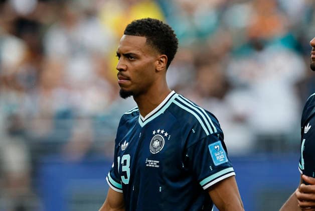 25.06.2026, Fussball, Herren, FIFA Weltmeisterschaft 2026, Vorrunde, Gruppe E, New York, Ecuador - Deutschland, Felix Nmecha (Deutschland) enttäuscht New York MetLife Stadium New York Vereinigte Staaten von Amerika (US) *** June 25, 2026, Soccer, Men s, 2026 FIFA World Cup, Group Stage, Group E, New York, Ecuador vs. Germany, Felix Nmecha, Germany disappoints, MetLife Stadium, New York, United States of America, US Copyright: xSebastianxBachx