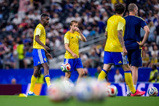 260625 Alexander Isak of Sweden ahead of the FIFA World Cup, WM, Weltmeisterschaft, Fussball 2026 football match between Japan and Sweden on June 25, 2026 in Dallas. Photo: Ludvig Thunman BILDBYRAN kod LT PA1259 bbeng fotboll football soccer fotball vm fotbolls-vm fotball-vm fotbolls-vm 2026 fifa world cup 2026 sverige sweden sverige a japan *** June 25, 2026: Alexander Isak of Sweden ahead of the 2026 FIFA World Cup soccer match between Japan and Sweden on June 25, 2026 in Dallas. Photo by Ludvig Thunman, BILDBYRAN. Code: LT PA1259 bbeng soccer football fotball World Cup soccer World Cup 2026 FIFA World Cup 2026 Sweden Sweden A Japan  Copyright: LUDVIGxTHUNMAN BB260625LT052