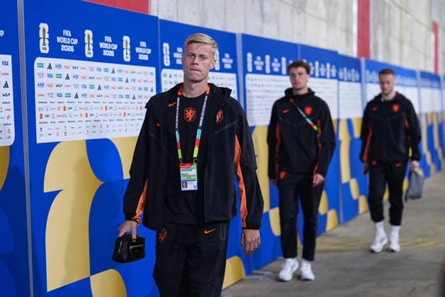 Ahead of Tunisia v Netherlands - FIFA World Cup, WM, Weltmeisterschaft, Fussball 2026 - Group F KANSAS CITY, UNITED STATES - JUNE 25: Jan Paul van Hecke of Netherlands arrives in Kansas City Stadium before the FIFA World Cup 2026 Group F third match against Tunisia in Kansas City, United States on June 25, 2026. Hakan Akgun Anadolu Kansas City United States. Editorial use only. Please get in touch for any other usage.  Copyright: x2026xAnadoluxHakanxAkgunx