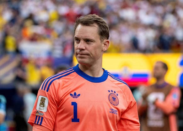 Fußball, Herren, FIFA World Cup, WM, Weltmeisterschaft, Fussball 2026, Spiel in New York New Jersey, Ecuador - Deutschland (Gruppe E, 3. Spieltag), Torhüter Manuel Neuer (Deutschland), Enttäuschung nach Abpfiff, 25.06. 2026, *** Soccer, Men s, 2026 FIFA World Cup, Match in New York and New Jersey, Ecuador vs. Germany, Group E, Matchday 3, Goalkeeper Manuel Neuer (Germany), Disappointment after the final whistle, June 25, 2026, Copyright: xMatthiasxKochx